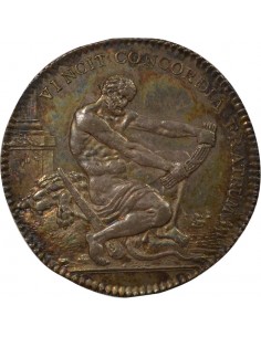 Marchands Drapiers de Nantes Jeton Argent 1788 2