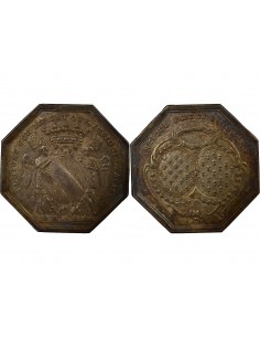 René François de Menou Noblesse de Bretagne Argent XVIIIème