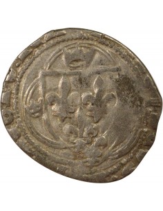 François Ier A la Couronne Grand Blanc à la Couronne Billon 1515-1557 MA Marseille 2