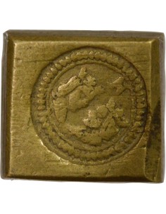 Espagne Ferdinand & Isabelle Poids Monétaire de Ferdinand et Isabelle 2 Ducats Laiton 2