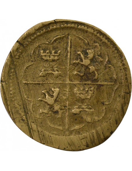 Espagne Poids Monétaire du Real Espagnol 8 Reales Laiton