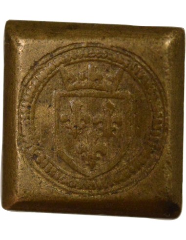 Louis XIV Poids Monétaire de l'Ecu d'Or 1 ecu d'or Laiton