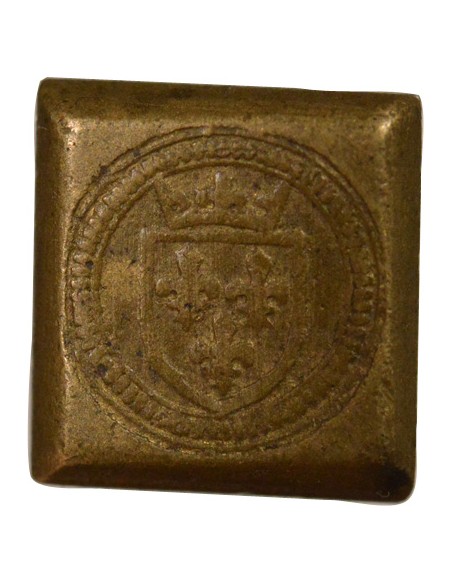 Louis XIV Poids Monétaire de l'Ecu d'Or 1 ecu d'or Laiton