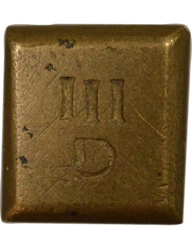 Louis XIV Poids Monétaire de l'Ecu d'Or 1 ecu d'or Laiton