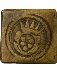 Etats Italiens Poids Monétaire de la Pistole Florentine Pistole Laiton 2