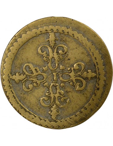 Louis XIII Poids Monétaire du Franc 1 franc Laiton