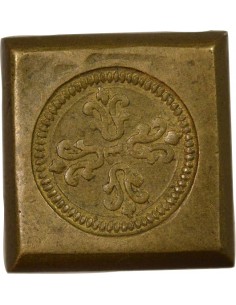 Louis XIII Poids Monétaire du Franc 1 franc Laiton 2