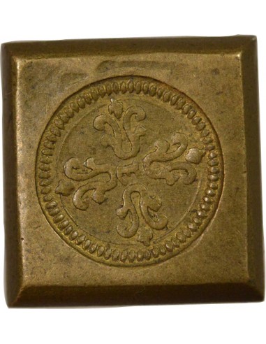 Louis XIII Poids Monétaire du Franc 1 franc Laiton