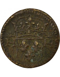 Henri III Poids Monétaire du Teston 1 teston Laiton 2
