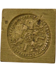 Louis XIV Poids Monétaire du Louis d'Or 1 louis d'or Laiton 2