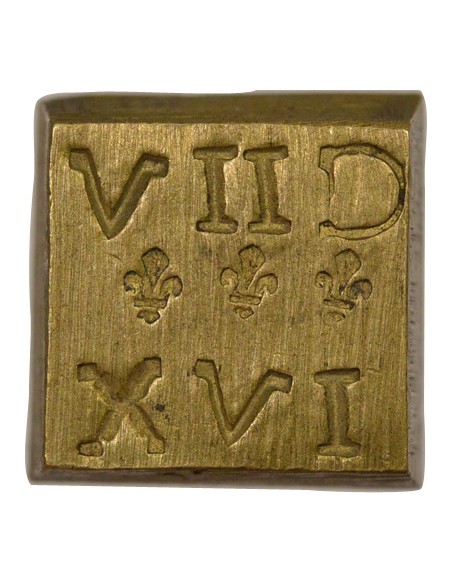 Louis XIV Poids Monétaire du Louis d'Or 1 louis d'or Laiton