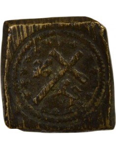 Henry VI Lancaster Poids Monétaire au Salut d'Or 1 salut d'or Laiton 2