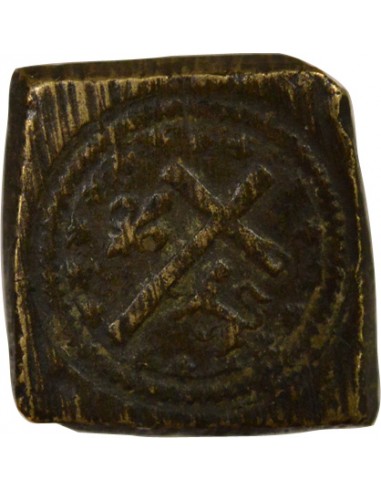 Henry VI Lancaster Poids Monétaire au Salut d'Or 1 salut d'or Laiton