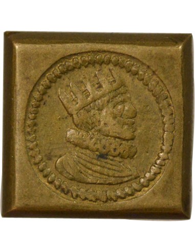 Sicile Philippe III Balancier LeFranc 3 tari Laiton