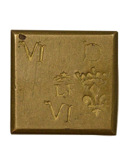 Sicile Philippe III Balancier LeFranc 3 tari Laiton