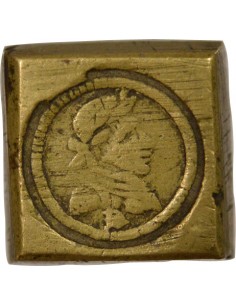 Henri III Poids Monétaire du Teston 1 teston Laiton 2