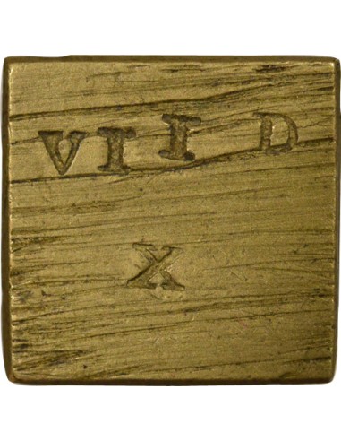 Henri III Poids Monétaire du Teston 1 teston Laiton