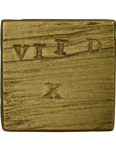 Henri III Poids Monétaire du Teston 1 teston Laiton