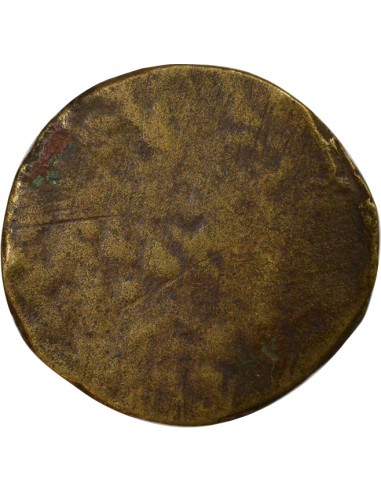 Espagne Charles Quint Poids Monétaire de Charles Quint 2 Pistoles Laiton