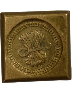 Espagne Ferdinand & Isabelle Balancier LeFranc 2 Reales Laiton 1641-1666 2