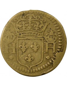 Henri III Poids Monétaire du Teston 1/2 teston Laiton 2