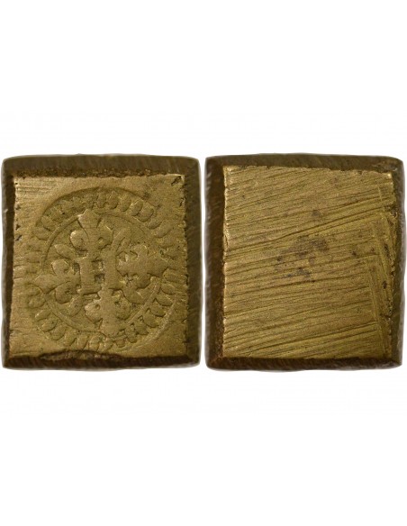 Henri III Poids Monétaire du Franc 1 franc Laiton