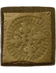 Henri III Poids Monétaire du Franc 1 franc Laiton 2