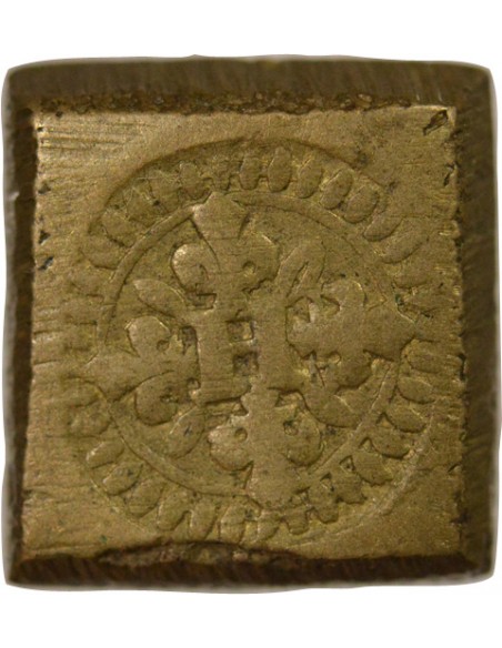Henri III Poids Monétaire du Franc 1 franc Laiton