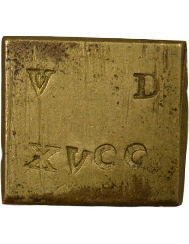 Henri II Poids Monétaire du Double Henri d'Or Double Henri d'Or Laiton