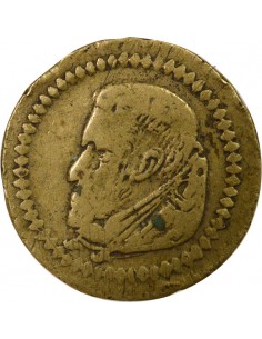 Etat Pontifical Urbain VIII Poids Monétaire de la Pistole Italienne Double Pistole Laiton 2