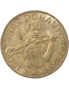 Autriche 100 Ans du Beau Danube Bleu 50 schilings Argent 1867 A Vienne 2