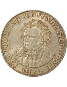 Autriche Franz Schubert Franz Schubert 50 schilings Argent 1978 A Vienne 2