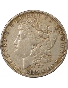 Etats Unis d'Amérique Morgan Dollar 1 dollar Argent 1879 Philadelphie 2