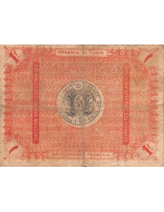 Tunisie Tunisie 100 francs 1918 2