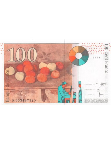 100 francs 1998