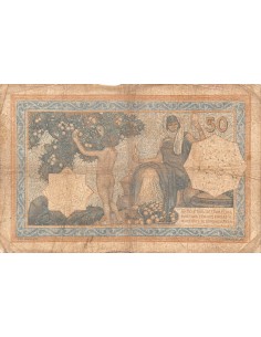 Algérie Algérie 50 francs 1924 2