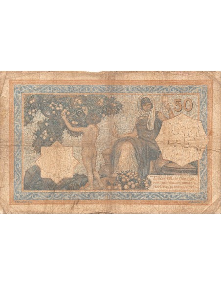 Algérie Algérie 50 francs 1924