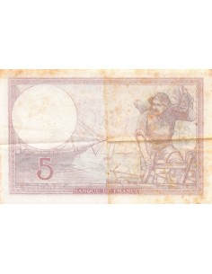 Violet 5 francs 1939 2