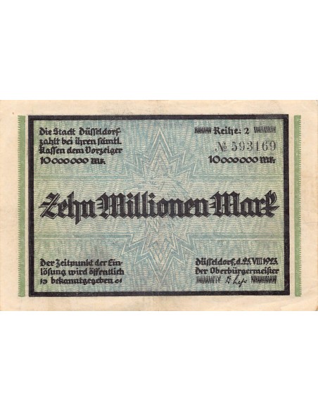 Allemagne Allemagne 10000000 mark 1923