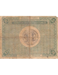 Tunisie Tunisie 100 francs 1918 2