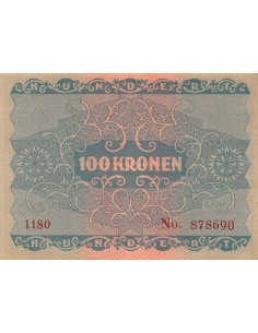 Autriche Autriche 100 kronen 1922 2