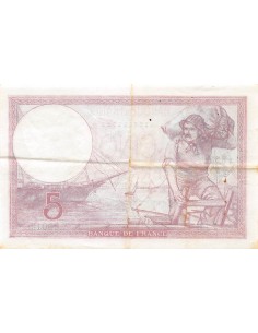 Violet 5 francs 1939 2
