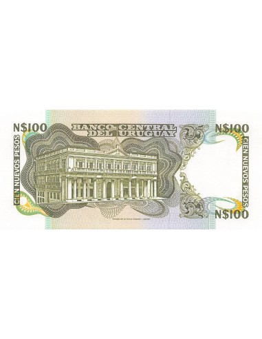 Uruguay Uruguay 100 nuevos pesos 1986