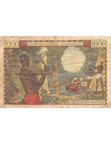 Tchad Tchad 1000 francs 1963