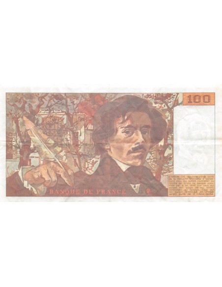 Billets français 100 francs 1991