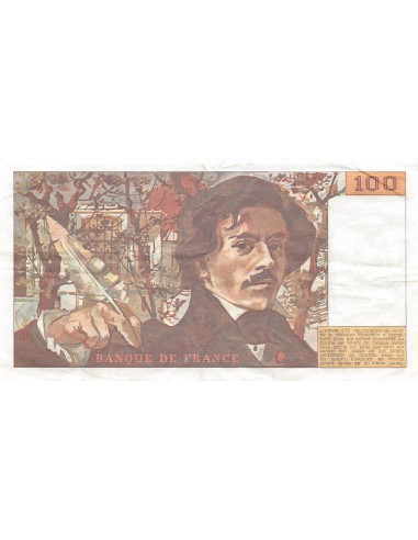 Billets français 100 francs 1985