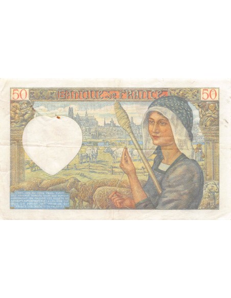 Billets Banque de France 50 francs 1941