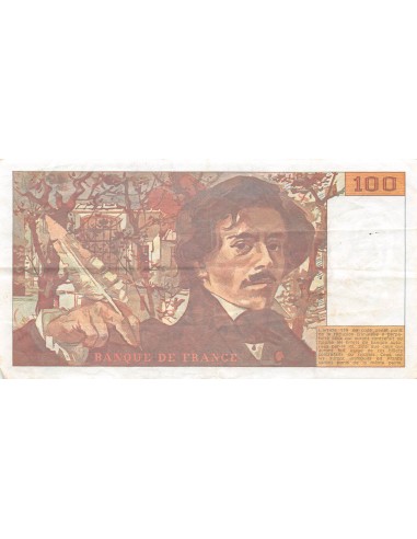 Billets français 100 francs 1991