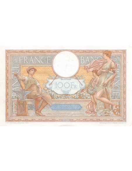 Billets Banque de France 100 francs 1939