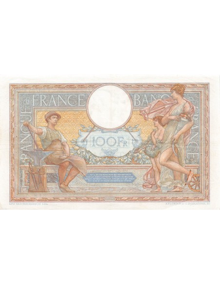 Billets Banque de France 100 francs 1937